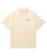 AECA SMALL LOGO WASHED HALF SLEEVE PK TEE-IVORY