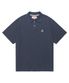 AECA SMALL LOGO WASHED HALF SLEEVE PK TEE-BLUE