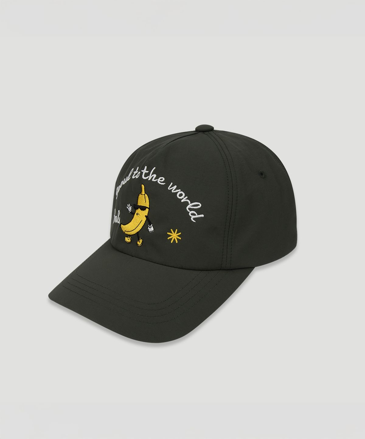 프루앤(FRUAND) FRU& SEOUL SINGLE CAP_NYLON KHAKI