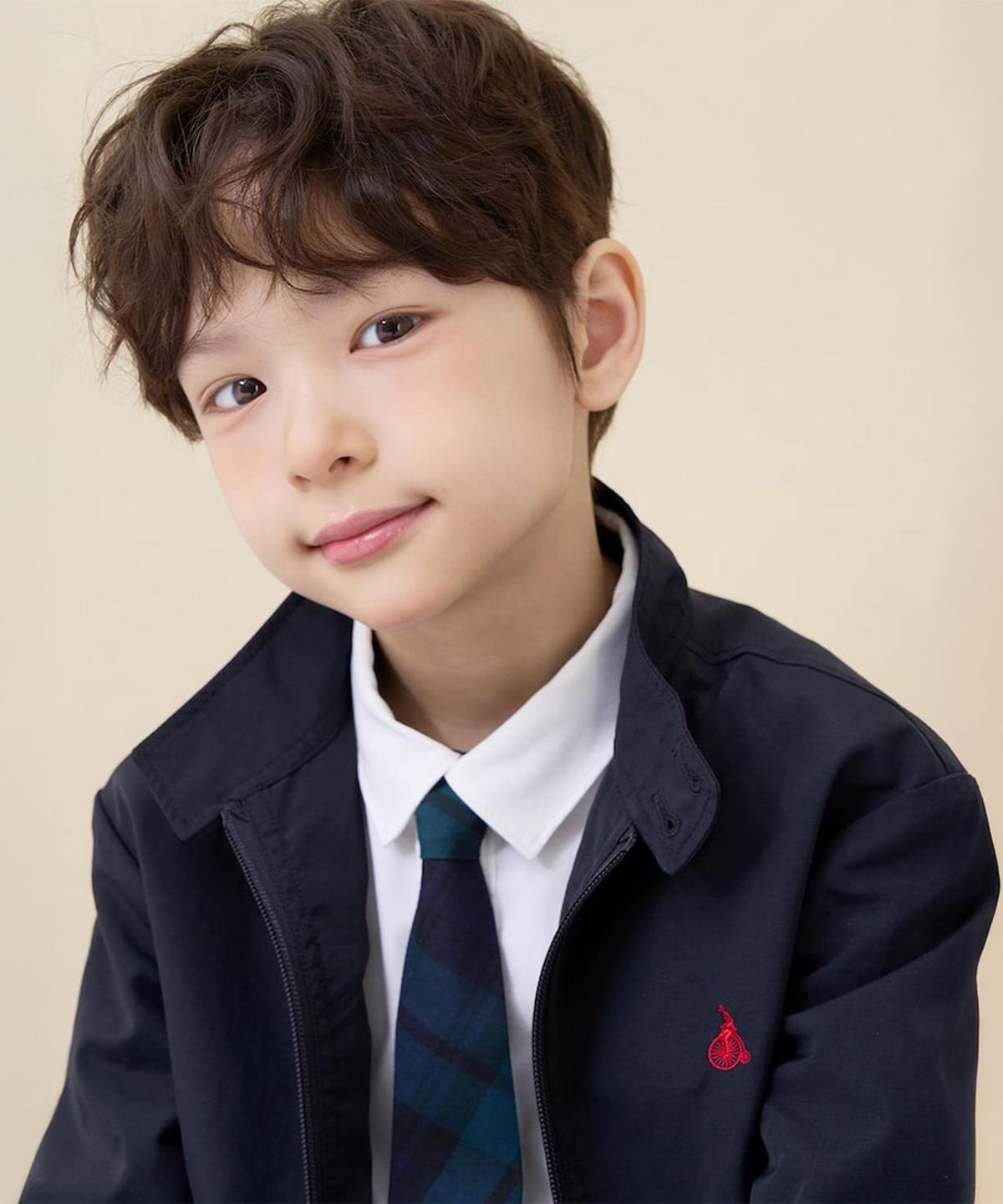 빈폴 키즈(BEANPOLE KIDS) 헤링턴 안감 재킷  네이비 (BI6239U91R)