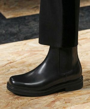 [SECOND.A] 볼드 스퀘어라인 베이직 첼시부츠 2NDF2900GB [BLACK]