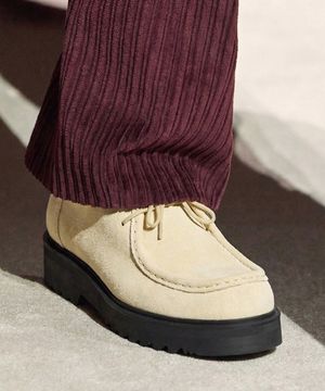 [SECOND.A] 베이지 스웨이드 5CM 모크슈즈 2NDF3300BS [BEIGE]