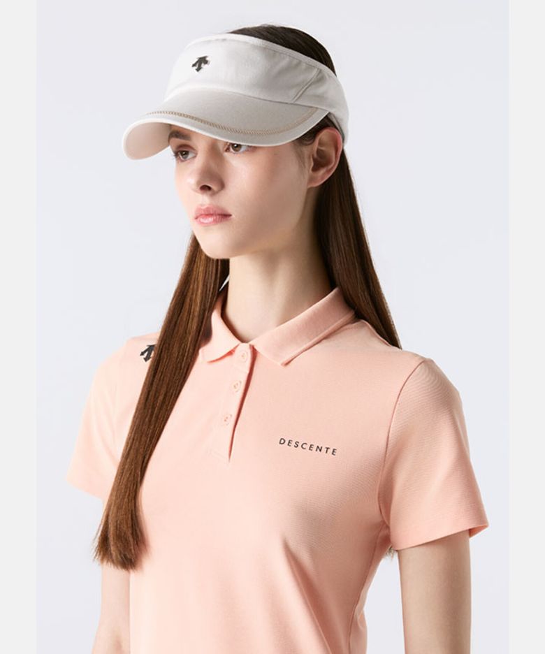 우먼스 스피릿 로고 선바이저 아이보리 SR122UCP1F