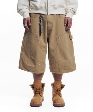 더블니 치노 8부 버뮤다 팬츠 - 베이지