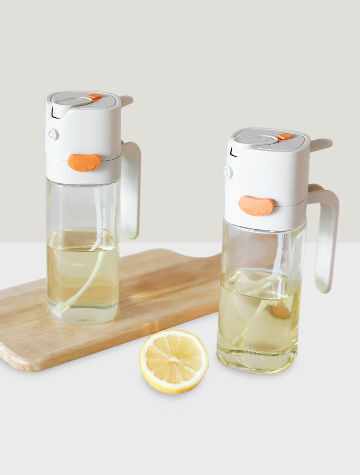 리본제이(REBORN.J) 자동개폐 오일스프레이 500ml 2P세트/ 분사형 오일병