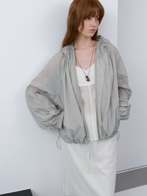 YU SHIRRING OVERSIZED JUMPER (JP-604)