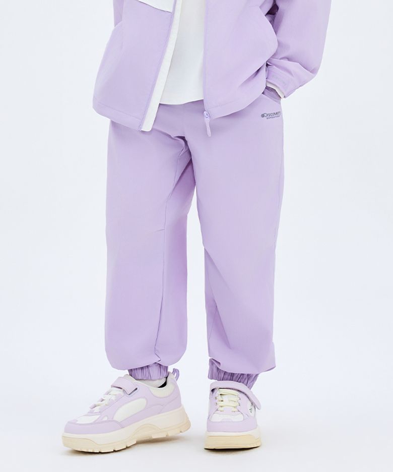 키즈 조거 우븐팬츠 (PURPLE)