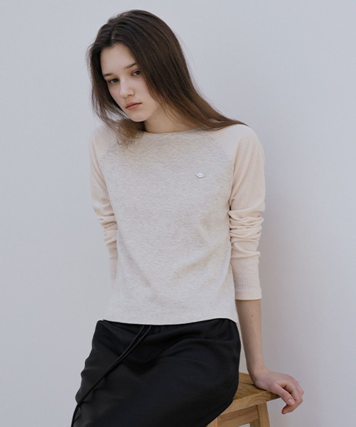 틸아이다이(TILL I DIE) Coloring raglan t-shirt [TISP05LT02]_Cream