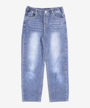 틴즈 풀밴딩 백브러쉬 스트레이트 데님팬츠_277(14490-055-802-10) 160