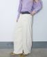 폴드 웨이스트 스웻팬츠 크림 아이보리