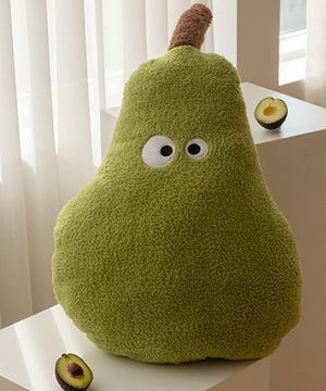 귀여운 아보카도동이 인형 애착쿠션