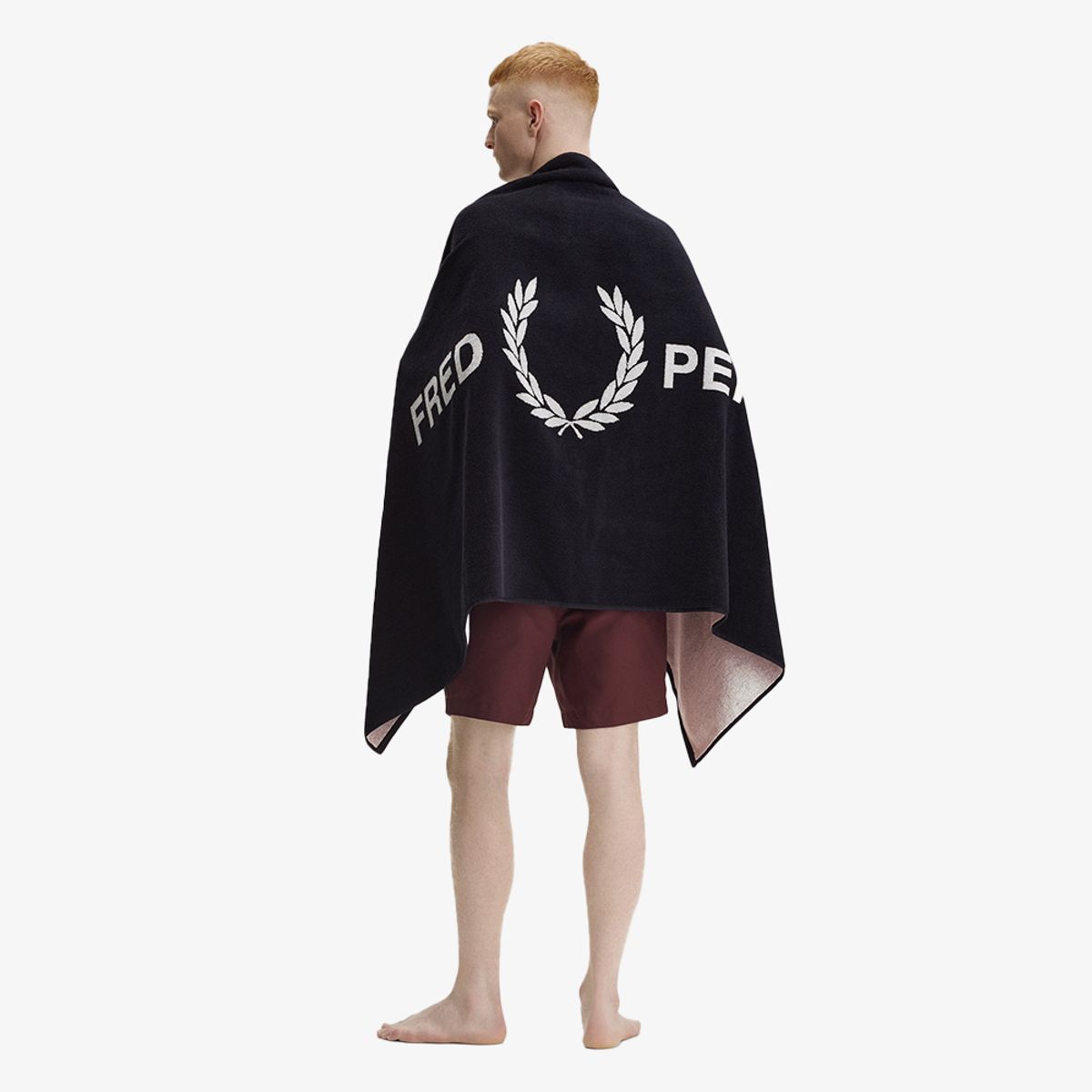 프레드페리(FRED PERRY) Flp 타월 - 네이비/스노우화이트 CFPU2G97705-267
