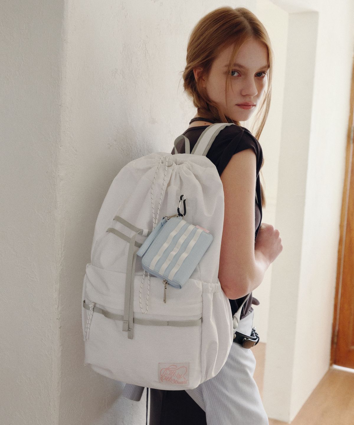 질바이질스튜어트(JILL BY JILLSTUART) [윈디] 웨빙 백팩 - 2colors