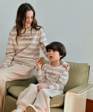 [ADULT] 세인트 스트라이프 티셔츠_베이지