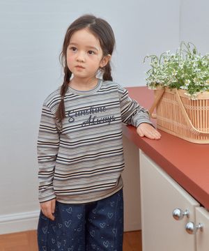 세인트 스트라이프 티셔츠_네이비