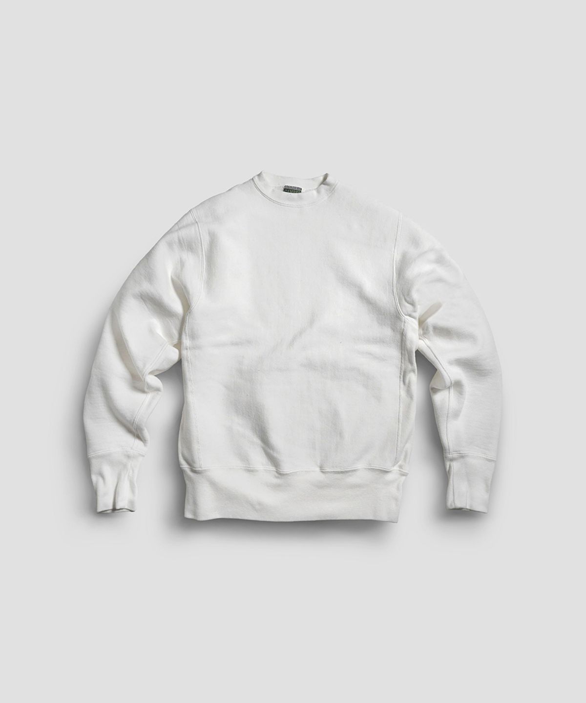 캠버 스포츠웨어(CAMBER SPORTSWEAR) 크로스니트 크루넥 스웻셔츠, 화이트