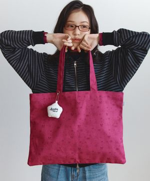 스타더스트 에코백 (핑크)