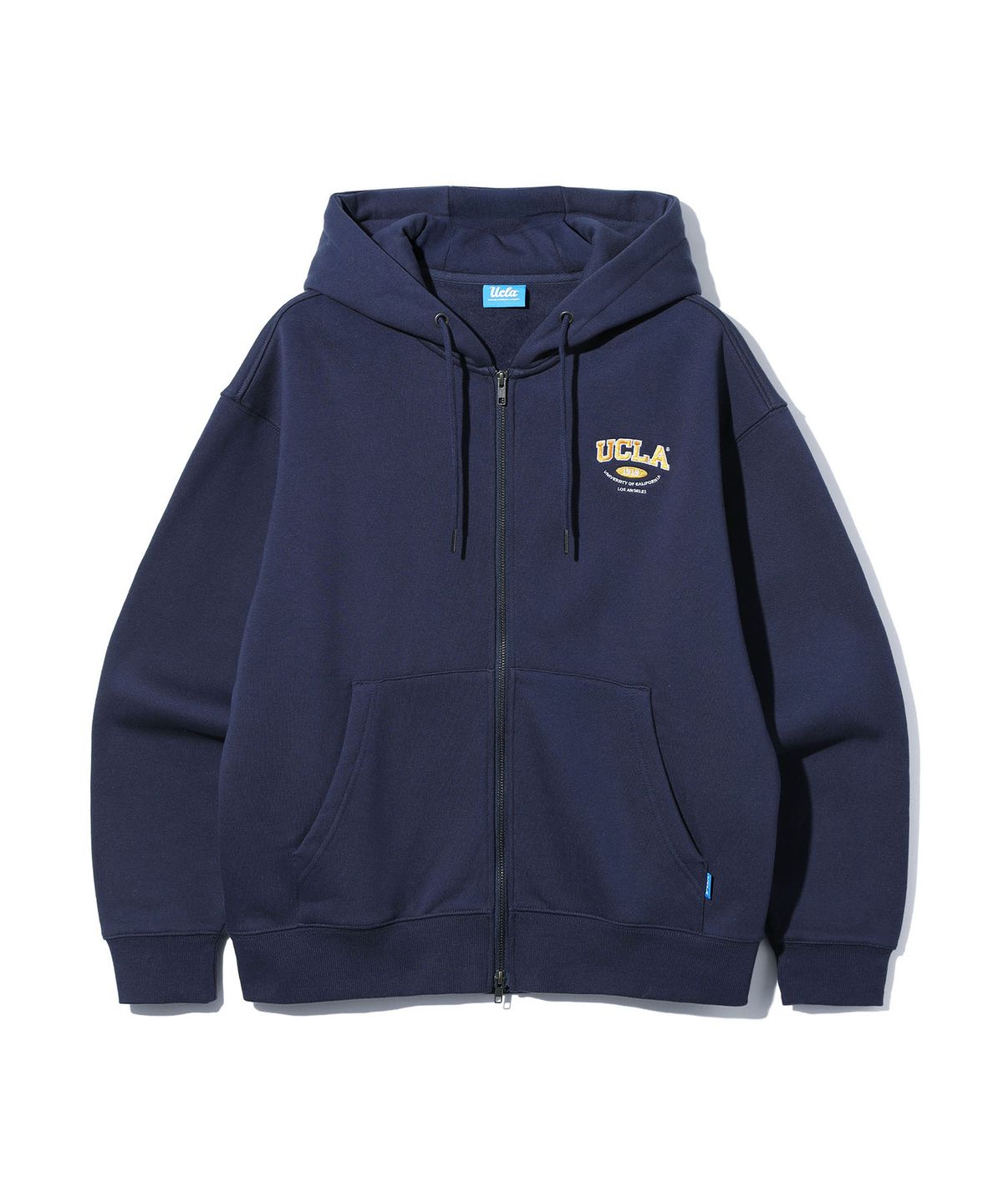 유씨엘에이(UCLA) 남녀공용 UCLA 기모 풀집 후디[NAVY](UC1LTK4)