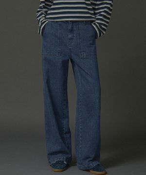 643 포켓 데님 팬츠