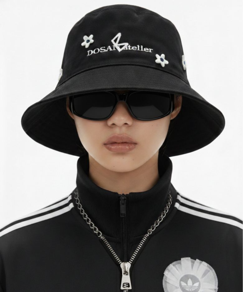 [raw,refined] BLOW X DOSAN atelier flower bucket hat