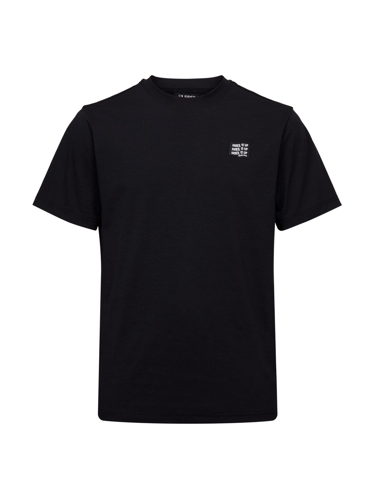 아이더(EIDER) ETE (에떼) UNI 와펜 반팔 라운드 티셔츠_Black
