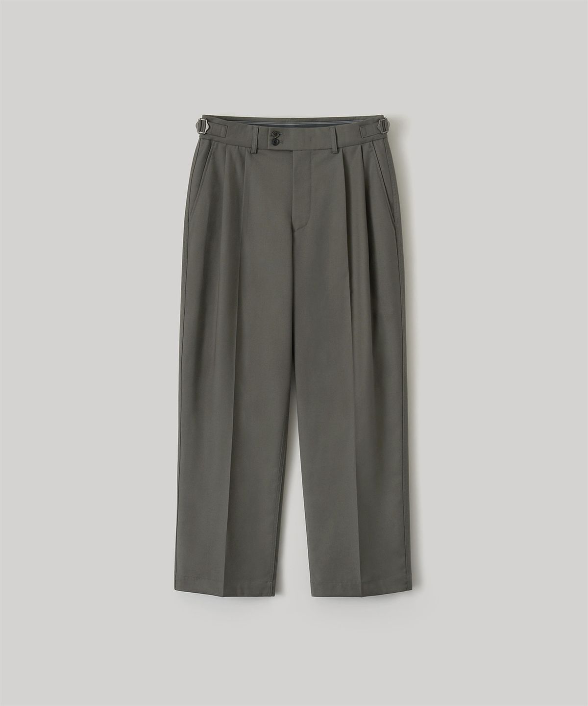 어나더 오피스(ANOTHER OFFICE) [SS] Santiago Slacks Flexible 30L (Olive Gray)