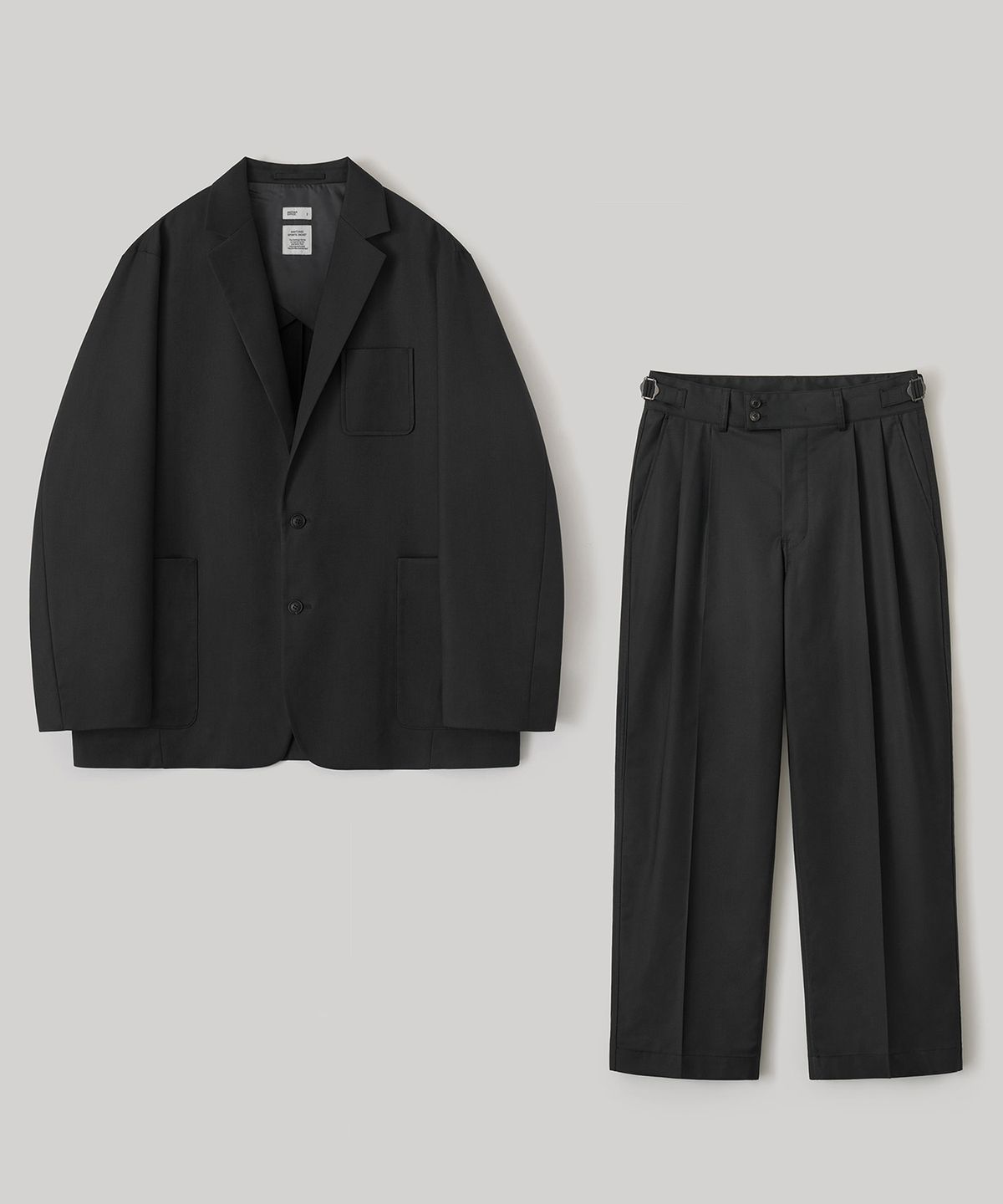 어나더 오피스(ANOTHER OFFICE) [SS] Santiago Sports Set-up (Black)