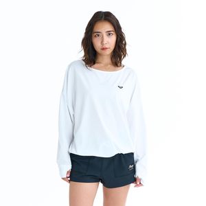 LUMINA 라운드넥 래쉬가드 풀오버 (RG11RS811WHT)