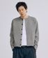 에센셜 크롭 니트 가디건 (멜란지그레이)