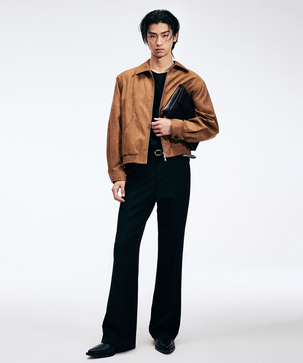 티엔지티(TNGT) Flare Fit Pants (Black) TNPA6E110BK