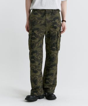 파번 4418 빅카고 립스탑 와이드핏 카모 팬츠