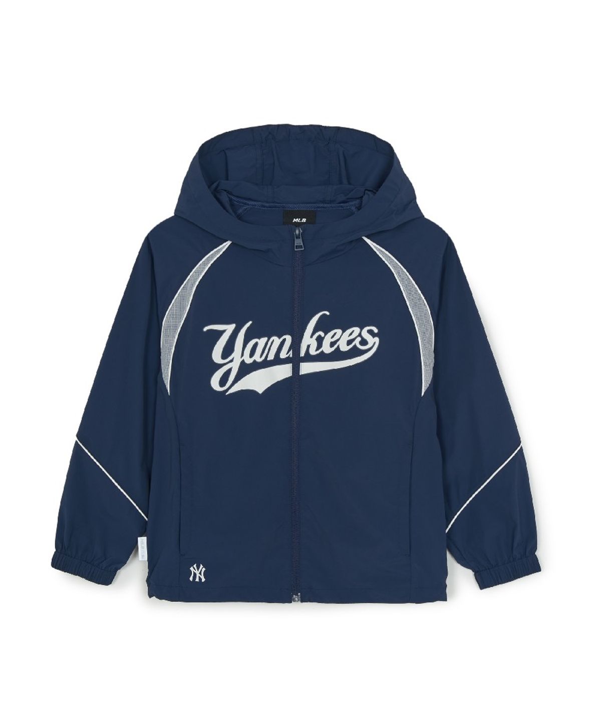 엠엘비 키즈(MLB KIDS) 스포티브 바시티 스트레치 홑겹 바람막이 NY (Navy)