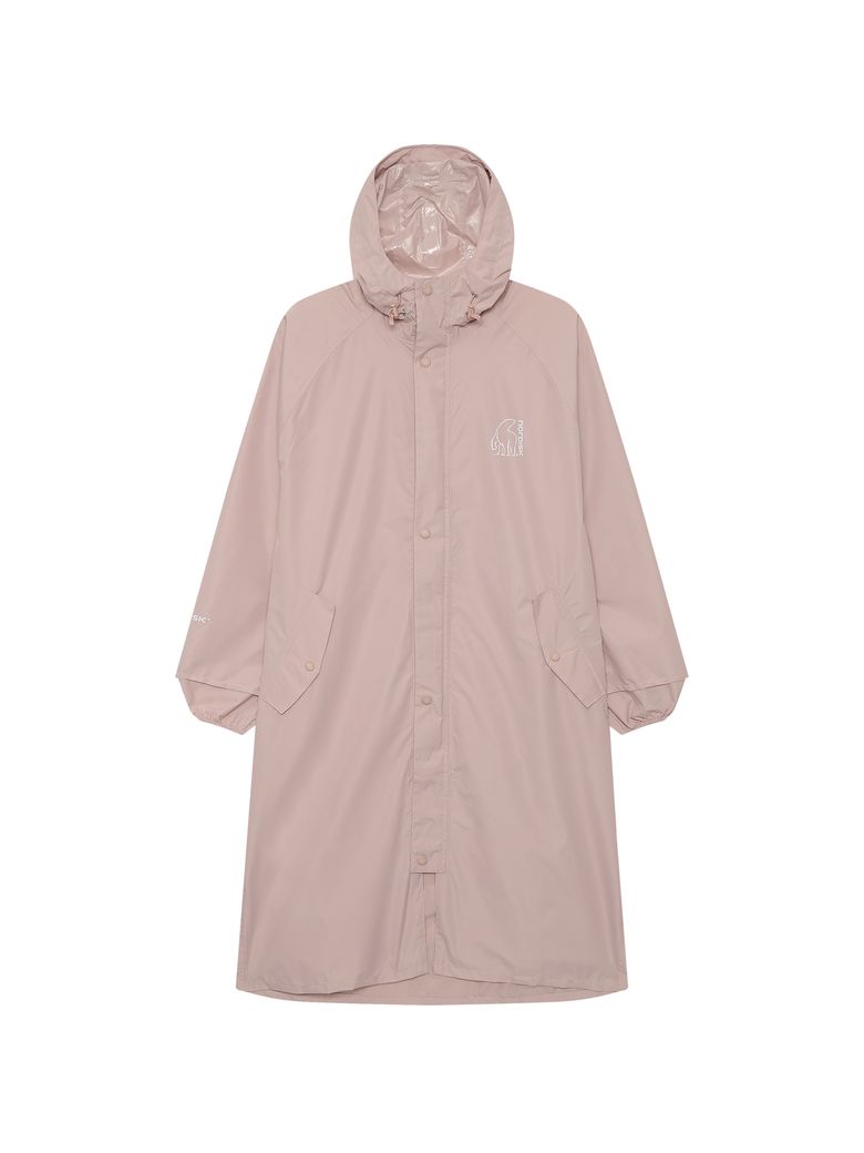 빅로고 레인 코트_SOFT CORAL