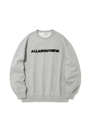 잔디 자수 맨투맨 M그레이 ANA1TM34AMG