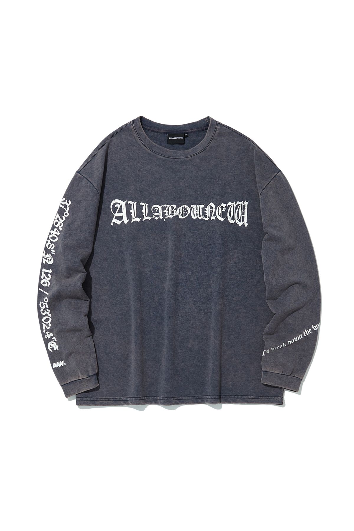 올어바웃뉴(ALL ABOUT NEW) 크롬 폰트 믹스 쭉티 네이비 ANA1TR02ANA