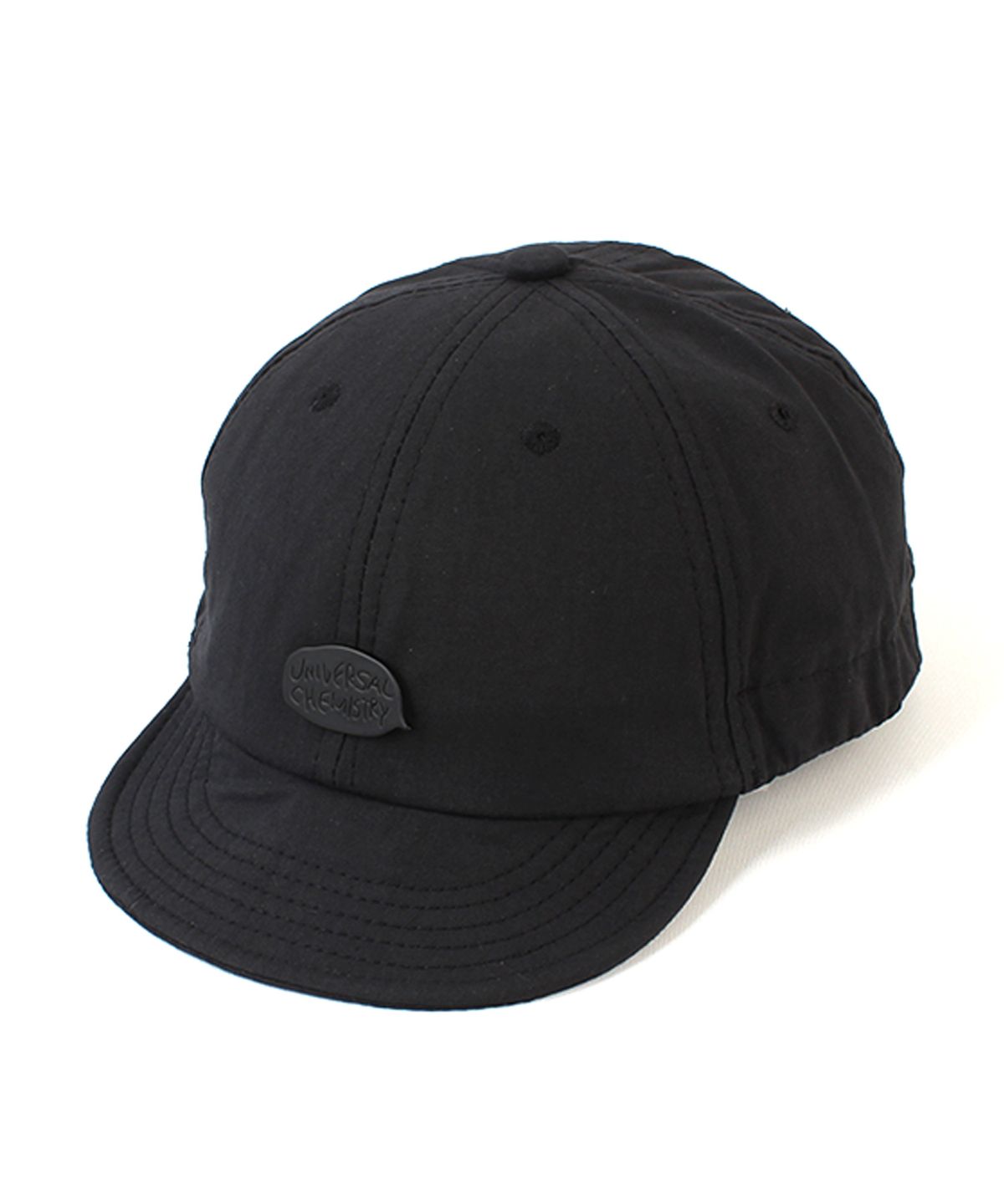 유니버셜 케미스트리(UNIVERSAL CHEMISTRY) Black Short Brim Bikecap 바이크캡