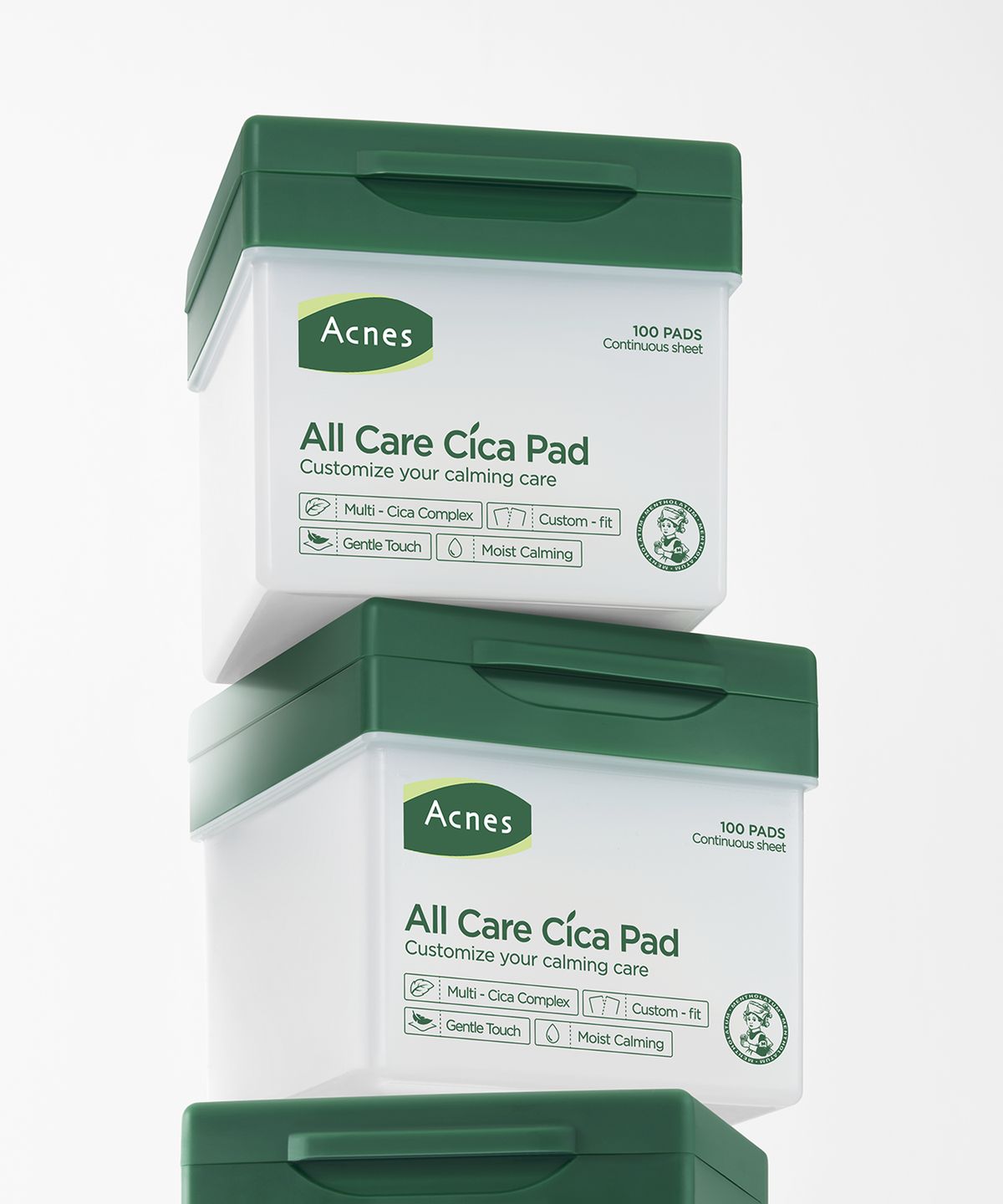 아크네스(ACNES) 뜯어쓰는 올케어 시카 패드 100매