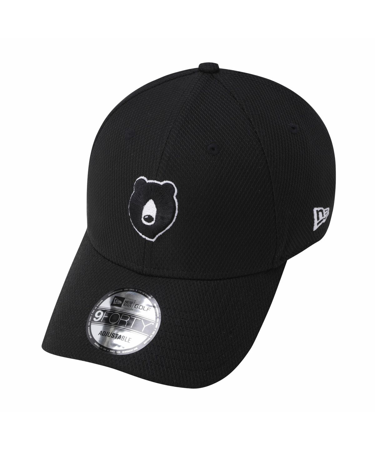 골든베어(GOLDEN BEAR) (GB X NEWERA) 940 Mesh Black Bear Ball Cap   G6RAX26521BKX