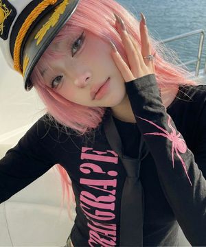 [WOMAN]GRAEGRAVE U넥 롱슬리브_BLACK