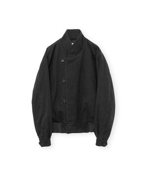 더블 레이어 플라이트 자켓, 블랙