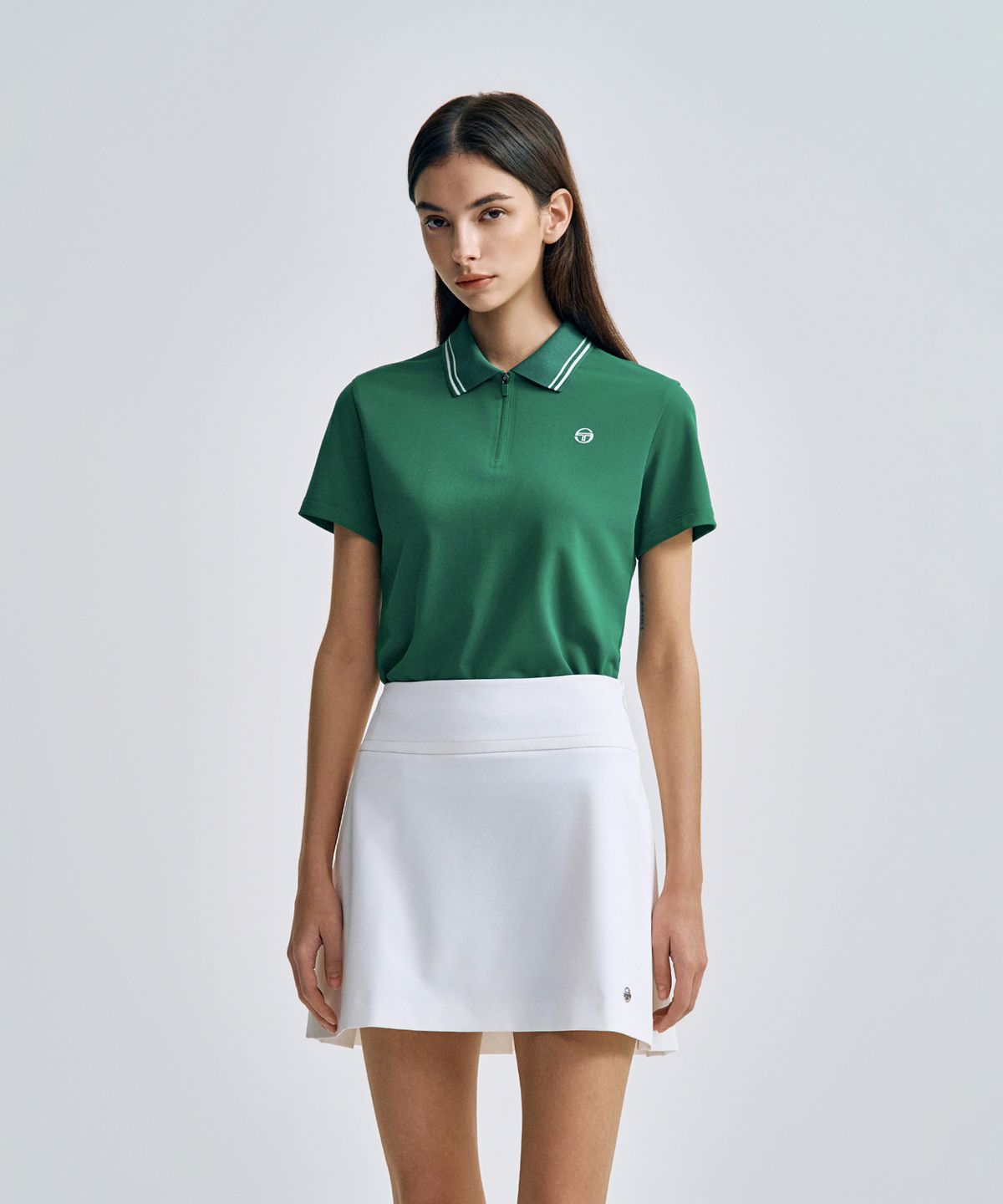 세르지오 타키니(SERGIO TACCHINI) W 지퍼넥 폴로 (Green)