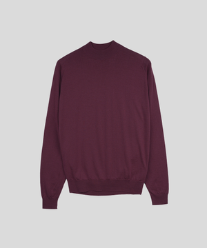 HARCOURT Merino Wool Mock Neck Knit Heritage One 11 Colors