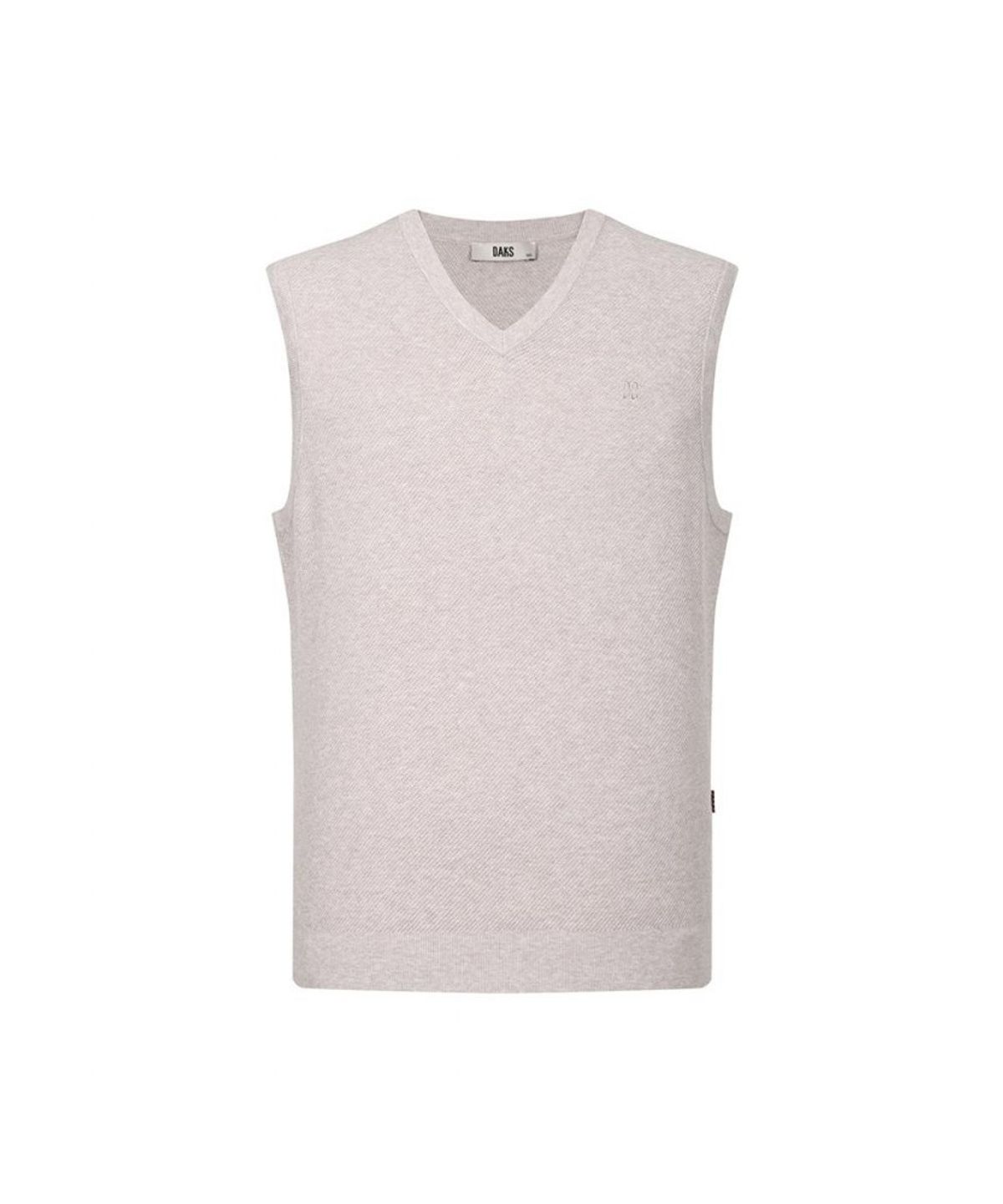 닥스셔츠(DAKS SHIRTS) 비스코스혼방 솔리드 베스트_DMP1SWVE101I1