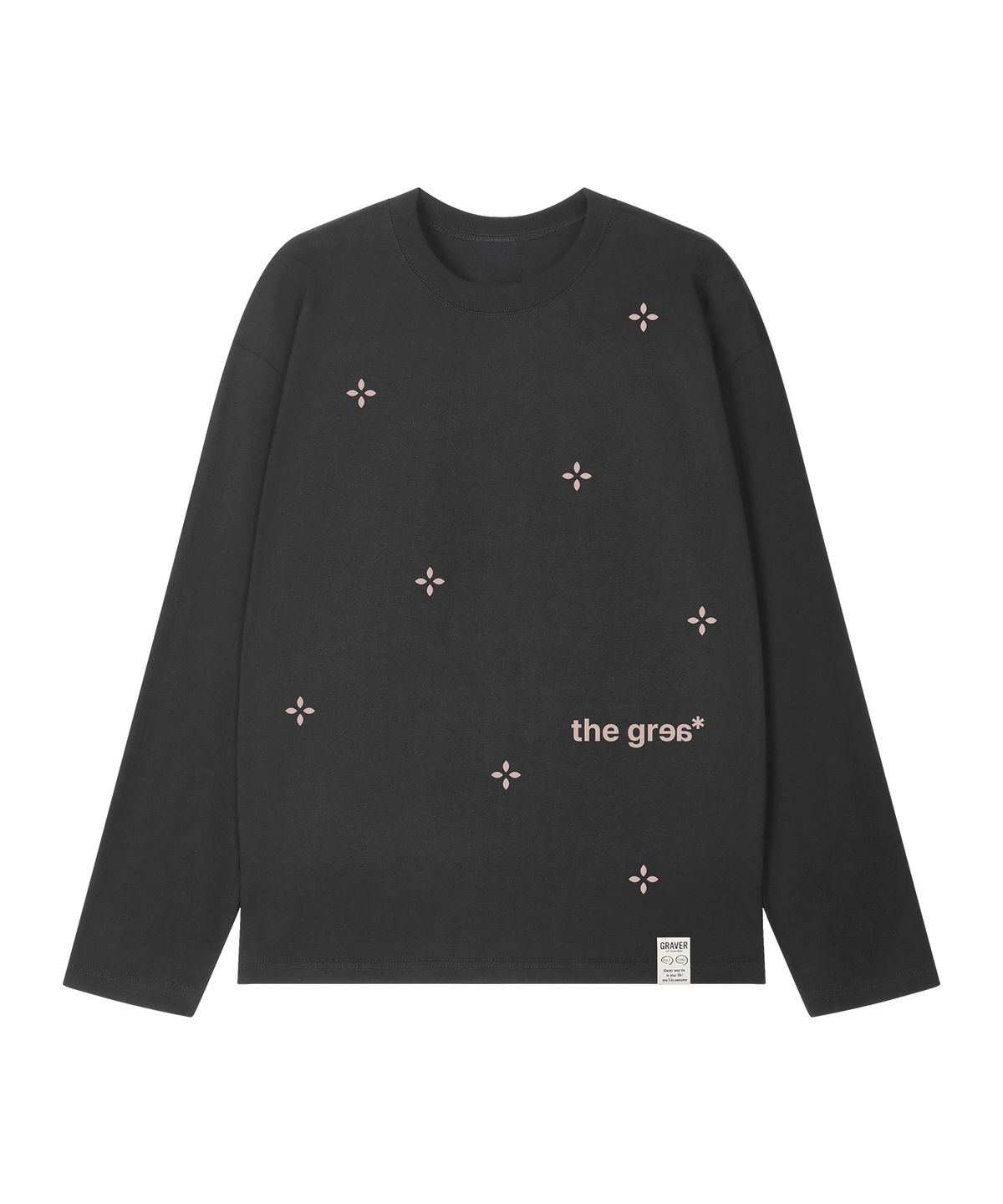 그레이버(GRAVER) [UNISEX]PETAL 롱슬리브 티셔츠_3color