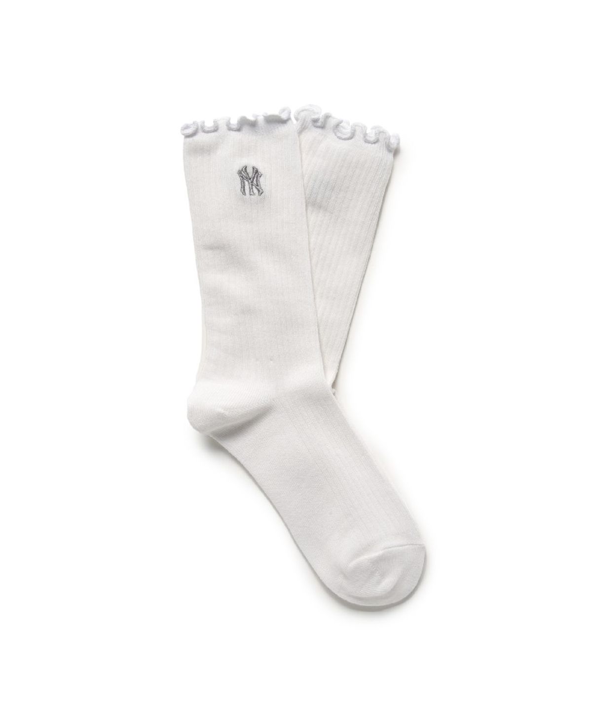 엠엘비(MLB) 페미닌 러플 하이삭스 NY (White)