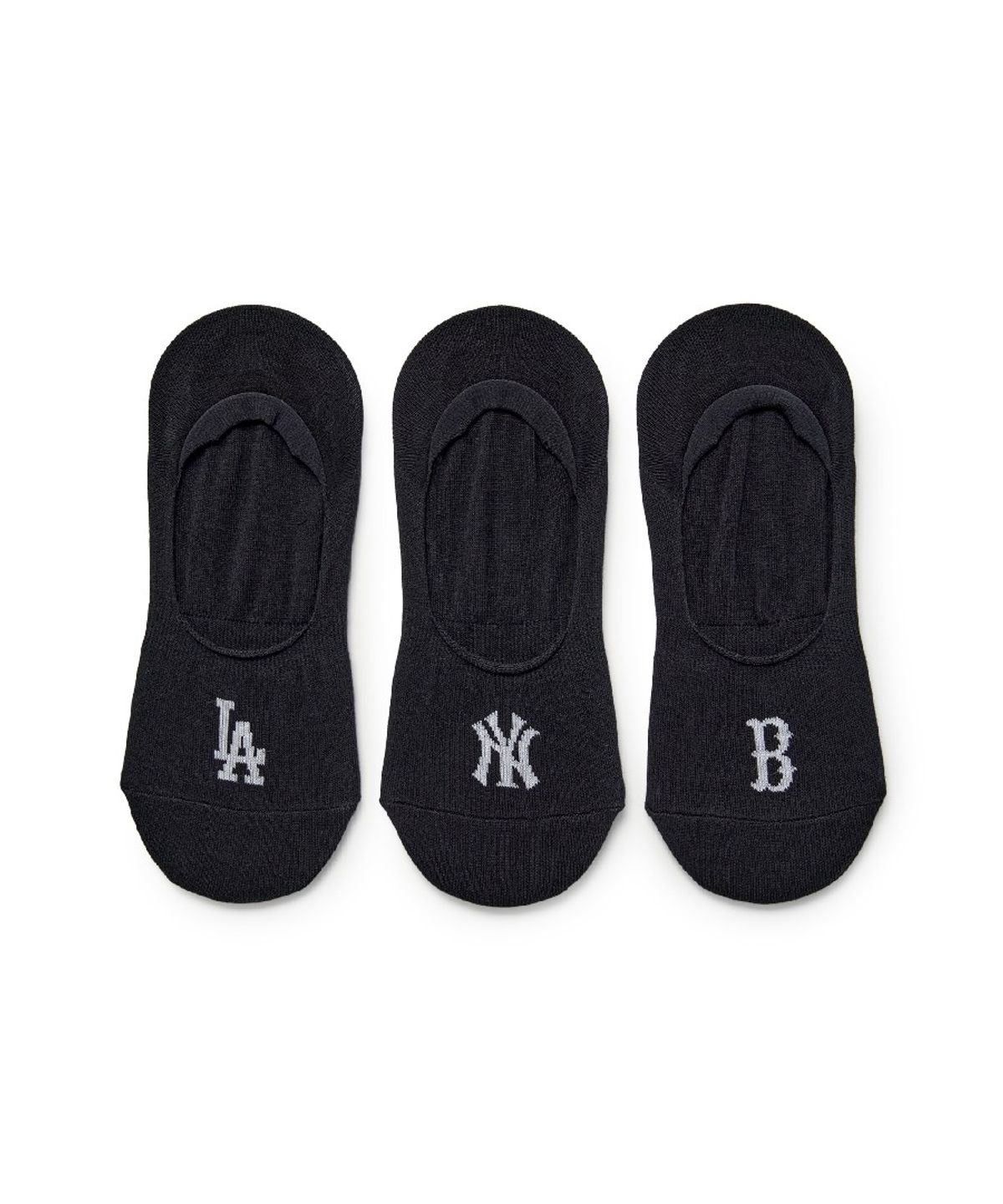 엠엘비(MLB) 스몰 로고 페이크 삭스 3족세트 MLB (Black)