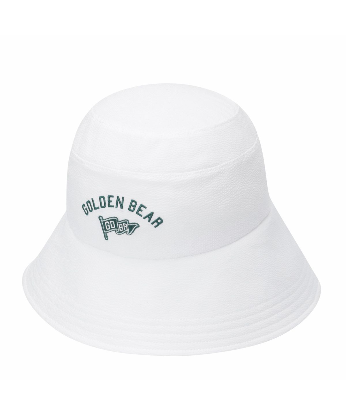 골든베어(GOLDEN BEAR) (W) Seersucker Slit Bucket Hat   G6RAX26231WHX