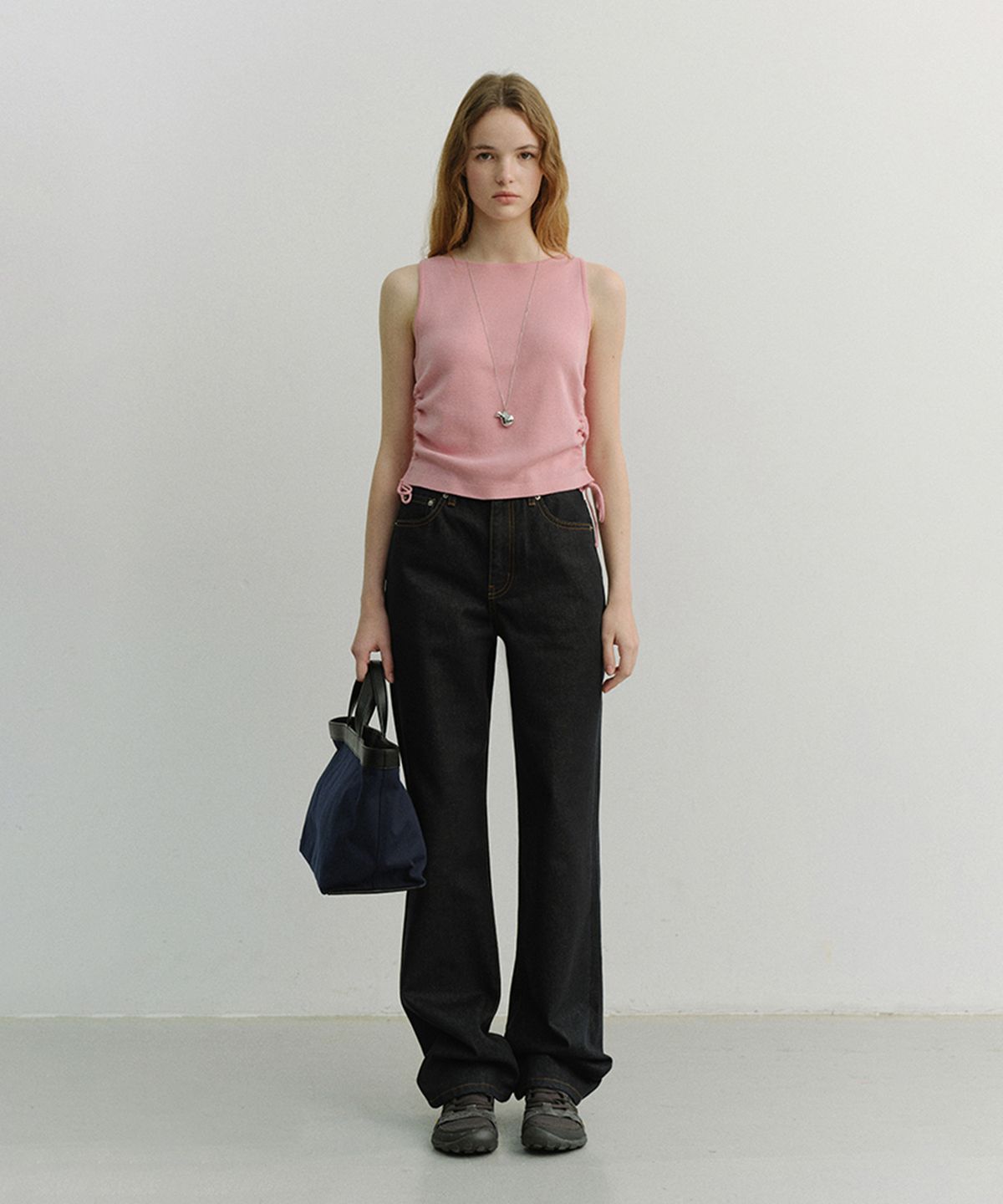 던스트(DUNST) LAYERING KNIT TOP_UDSW6A202_PINK