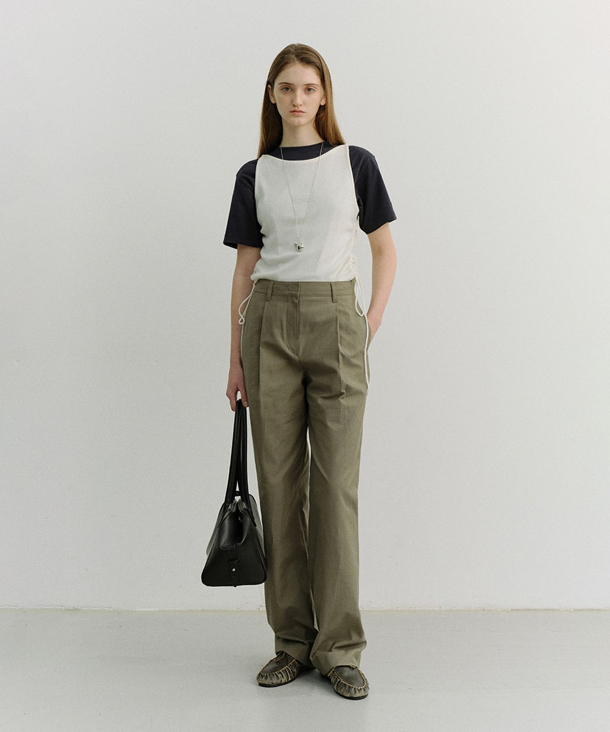 던스트(DUNST) LAYERING KNIT TOP_UDSW6A202_OFF WHITE