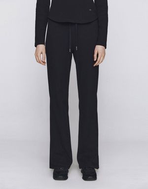 부츠컷 코튼스판 립 밴딩팬츠 416523 [2color]